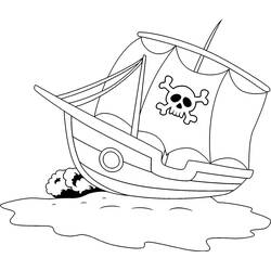 Coloriage Pirate (Carrières et Professions) #218280 à imprimer et colorier