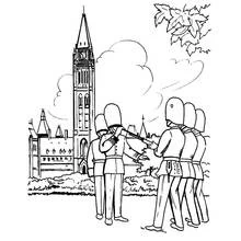 Coloriage Policier (Carrières et Professions) #105458 à imprimer et colorier