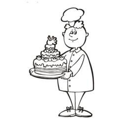 Coloriage Policier (Carrières et Professions) #105466 à imprimer et colorier