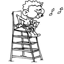 Dessin à colorier: Sauveteur (Carrières et Professions) #205625 - Coloriages à Imprimer Gratuits
