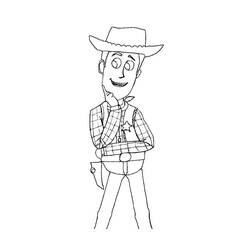 Dessin à colorier: Sherif (Carrières et Professions) #107475 - Coloriages à Imprimer Gratuits