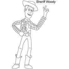 Dessin à colorier: Sherif (Carrières et Professions) #107515 - Coloriages à Imprimer Gratuits