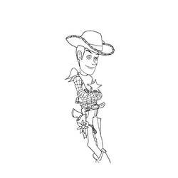 Dessin à colorier: Sherif (Carrières et Professions) #107529 - Coloriages à Imprimer Gratuits