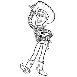 Dessin à colorier: Sherif (Carrières et Professions) #107613 - Coloriages à Imprimer Gratuits