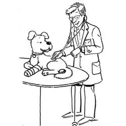 Dessins à colorier: Vétérinaire - Coloriages à Imprimer Gratuits