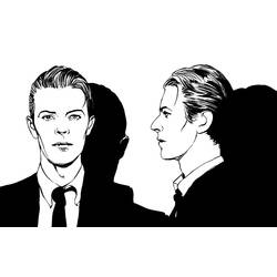 Dessin à colorier: David Bowie (Célébrités) #121910 - Coloriages à imprimer