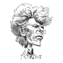Dessin à colorier: David Bowie (Célébrités) #122151 - Coloriages à imprimer