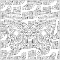Dessins à colorier: Noël Adulte - Coloriages à Imprimer Gratuits