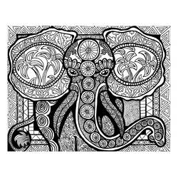 Dessins à colorier: Zentangle - Coloriages à Imprimer Gratuits