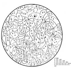 Dessin à colorier: Coloriage magique (Coloriage numéroté) #126093 - Coloriages à Imprimer Gratuits