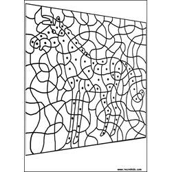 Dessin à colorier: Coloriage magique (Coloriage numéroté) #126113 - Coloriages à Imprimer Gratuits