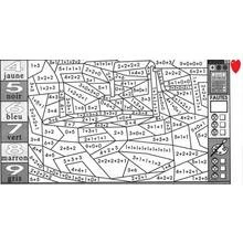 Dessin à colorier: Coloriage magique (Coloriage numéroté) #126137 - Coloriages à Imprimer Gratuits