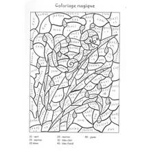 Dessin à colorier: Coloriage magique (Coloriage numéroté) #126149 - Coloriages à Imprimer Gratuits