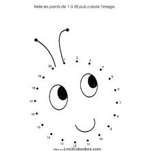 Dessin à colorier: Coloriage point à point (Coloriage numéroté) #125837 - Coloriages à Imprimer Gratuits