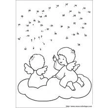 Dessin à colorier: Coloriage point à point (Coloriage numéroté) #125845 - Coloriages à Imprimer Gratuits