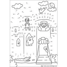 Dessin à colorier: Coloriage point à point (Coloriage numéroté) #125847 - Coloriages à Imprimer Gratuits