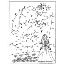 Dessin à colorier: Coloriage point à point (Coloriage numéroté) #125857 - Coloriages à Imprimer Gratuits