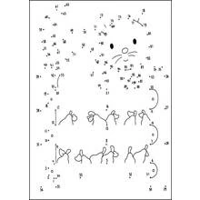 Dessin à colorier: Coloriage point à point (Coloriage numéroté) #125877 - Coloriages à Imprimer Gratuits