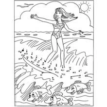 Dessin à colorier: Coloriage point à point (Coloriage numéroté) #125888 - Coloriages à Imprimer Gratuits