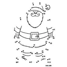 Dessin à colorier: Coloriage point à point (Coloriage numéroté) #125908 - Coloriages à Imprimer Gratuits