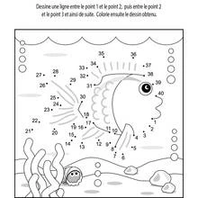 Dessin à colorier: Coloriage point à point (Coloriage numéroté) #125955 - Coloriages à Imprimer Gratuits
