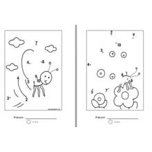 Dessin à colorier: Coloriage point à point (Coloriage numéroté) #125957 - Coloriages à Imprimer Gratuits