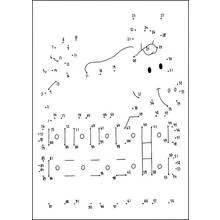Dessin à colorier: Coloriage point à point (Coloriage numéroté) #125965 - Coloriages à Imprimer Gratuits