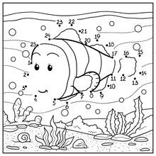 Dessin à colorier: Coloriage point à point (Coloriage numéroté) #125976 - Coloriages à Imprimer Gratuits