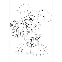Dessin à colorier: Coloriage point à point (Coloriage numéroté) #125977 - Coloriages à Imprimer Gratuits