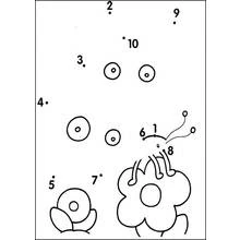 Dessin à colorier: Coloriage point à point (Coloriage numéroté) #125983 - Coloriages à Imprimer Gratuits