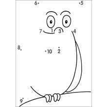 Dessin à colorier: Coloriage point à point (Coloriage numéroté) #125999 - Coloriages à Imprimer Gratuits