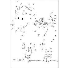 Dessin à colorier: Coloriage point à point (Coloriage numéroté) #126002 - Coloriages à Imprimer Gratuits