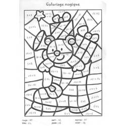 Dessin à colorier: Magique Addition (Coloriage numéroté) #182656 - Coloriages à Imprimer Gratuits