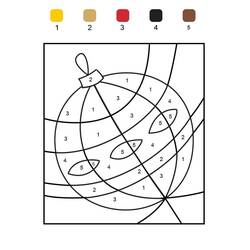 Dessin à colorier: Magique CE1 (Coloriage numéroté) #178345 - Coloriages à Imprimer Gratuits