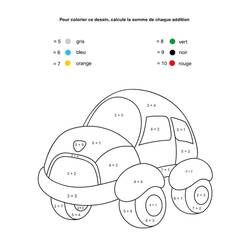 Dessin à colorier: Magique CE1 (Coloriage numéroté) #178356 - Coloriages à Imprimer Gratuits