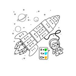 Dessin à colorier: Magique CP (Coloriage numéroté) #178225 - Coloriages à Imprimer Gratuits