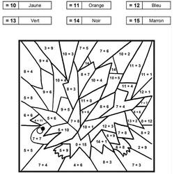 Dessin à colorier: Magique CP (Coloriage numéroté) #178228 - Coloriages à Imprimer Gratuits