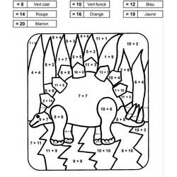 Dessin à colorier: Magique CP (Coloriage numéroté) #178229 - Coloriages à Imprimer Gratuits