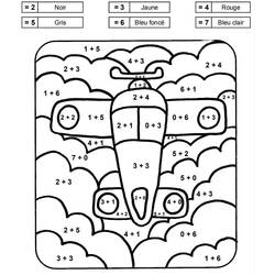 Dessin à colorier: Magique CP (Coloriage numéroté) #178230 - Coloriages à Imprimer Gratuits