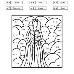 Dessin à colorier: Magique CP (Coloriage numéroté) #178231 - Coloriages à Imprimer Gratuits