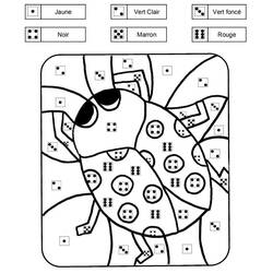 Dessin à colorier: Magique CP (Coloriage numéroté) #178233 - Coloriages à Imprimer Gratuits