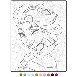 Dessin à colorier: Magique Difficile (Coloriage numéroté) #216654 - Coloriages à Imprimer Gratuits