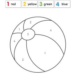 Dessin à colorier: Magique Facile (Coloriage numéroté) #216678 - Coloriages à Imprimer Gratuits