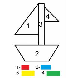 Dessin à colorier: Magique Facile (Coloriage numéroté) #216679 - Coloriages à Imprimer Gratuits