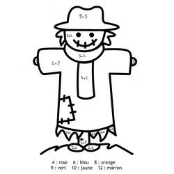 Dessin à colorier: Magique Facile (Coloriage numéroté) #216684 - Coloriages à Imprimer Gratuits