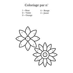 Dessin à colorier: Magique Facile (Coloriage numéroté) #216691 - Coloriages à Imprimer Gratuits