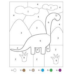 Dessin à colorier: Magique Facile (Coloriage numéroté) #216694 - Coloriages à Imprimer Gratuits