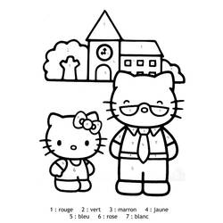 Dessin à colorier: Magique Facile (Coloriage numéroté) #216695 - Coloriages à Imprimer Gratuits