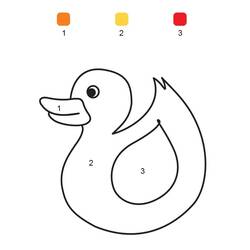 Dessin à colorier: Magique Facile (Coloriage numéroté) #216699 - Coloriages à Imprimer Gratuits