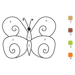 Dessin à colorier: Magique Facile (Coloriage numéroté) #216700 - Coloriages à Imprimer Gratuits